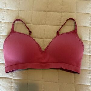 Pink by Victoria’s Secret Pink Lace Bra XL